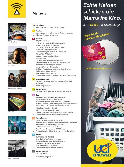 HEINZ Magazin Oberhausen 05-2017