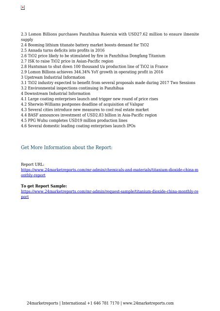 titanium-dioxide-china-monthly-report-24marketreports