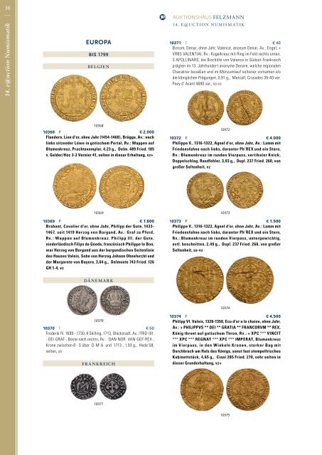 Auktionshaus Felzmann - Auktion-1014 - Numismatik