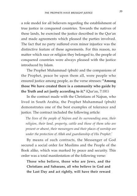 Yahya - Justice and Tolerance in the Qur&#039;an (2003)