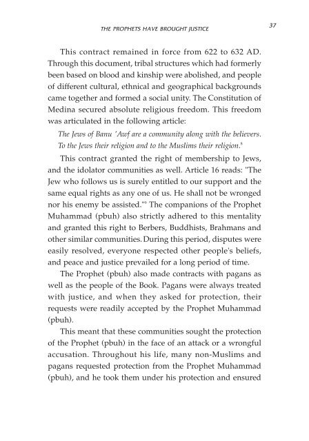 Yahya - Justice and Tolerance in the Qur&#039;an (2003)