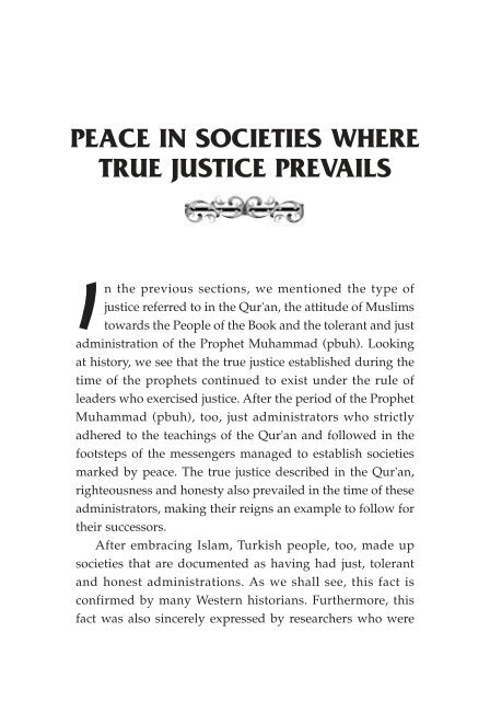 Yahya - Justice and Tolerance in the Qur&#039;an (2003)