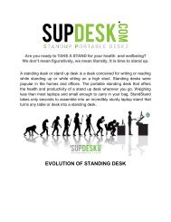 Adjusting Standing Desk