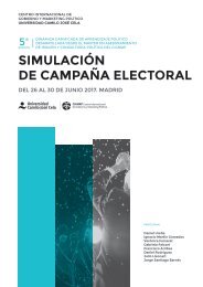 Simulacion de Campaña Electoral 2017