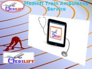 Neet low cost  Train Ambulance Services kolkata and Delhi