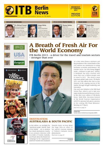 ITB Berlin News Preview Edition