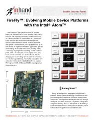  FireFly™: Evolving Mobile Device