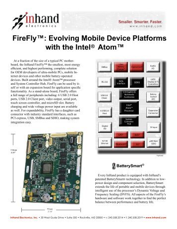 FireFly™: Evolving Mobile Device