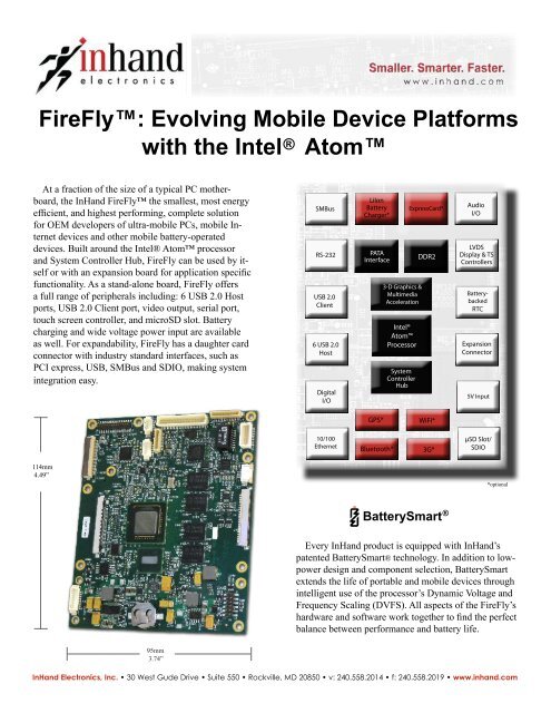  FireFly™: Evolving Mobile Device