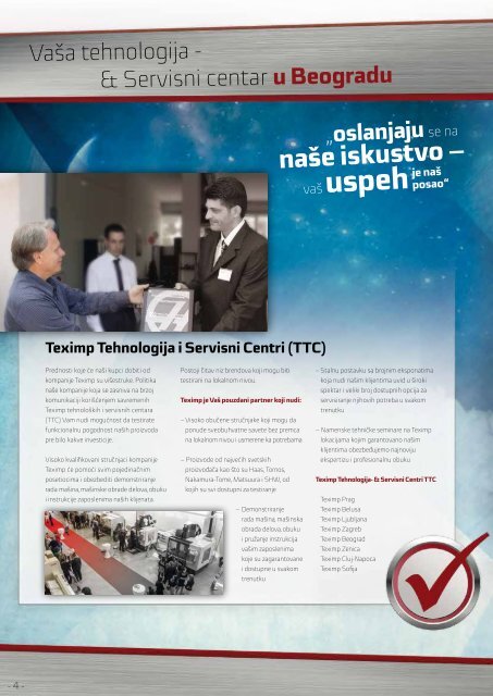 Teximp Product guide Serbia
