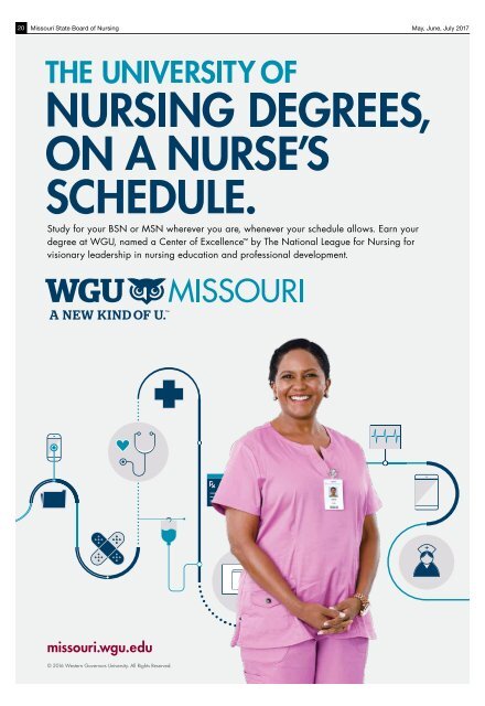 Missouri State Board of Nursing Newsletter – May 2017