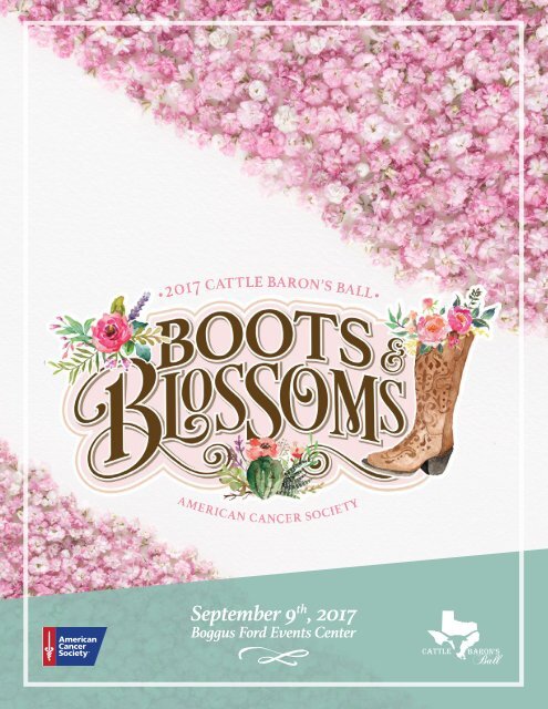 Cattle Baron's Ball of the RGV "Boots & Blossoms"