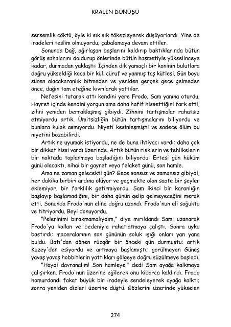 J.R.R. Tolkien - Kralın Dönüşü