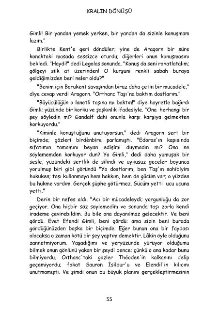 J.R.R. Tolkien - Kralın Dönüşü