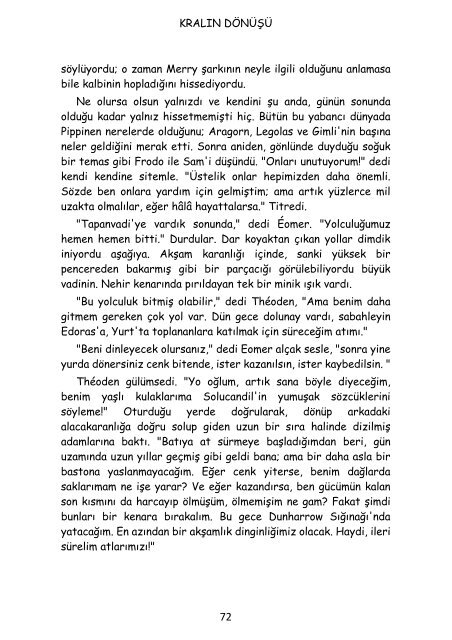 J.R.R. Tolkien - Kralın Dönüşü