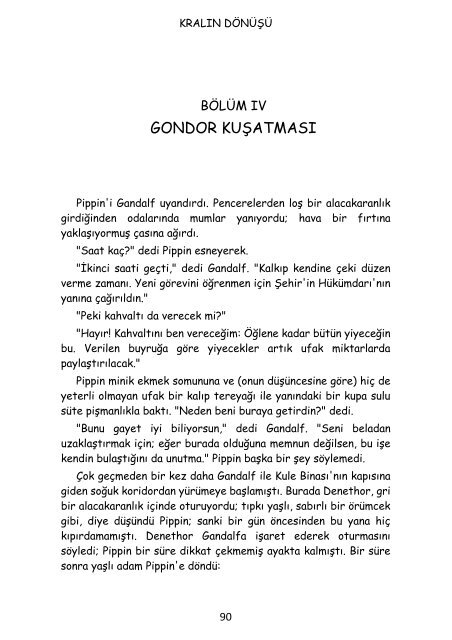 J.R.R. Tolkien - Kralın Dönüşü