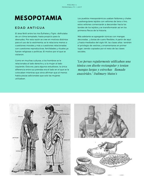 Revista Historia de la moda