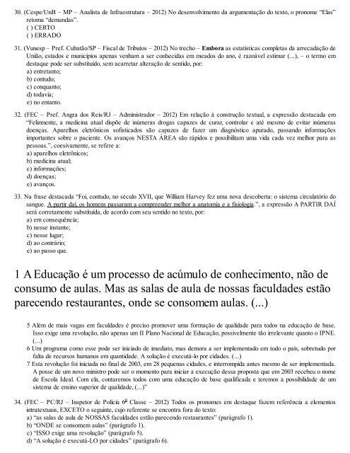 A Gramatica para Concursos - Fernando Pestana