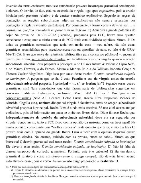 A Gramatica para Concursos - Fernando Pestana