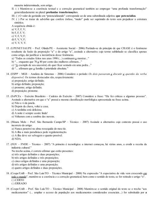 A Gramatica para Concursos - Fernando Pestana