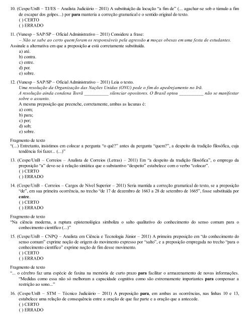 A Gramatica para Concursos - Fernando Pestana