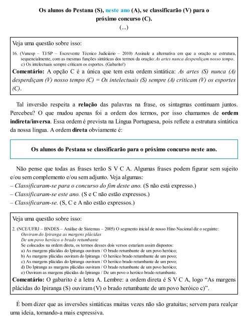 A Gramatica para Concursos - Fernando Pestana