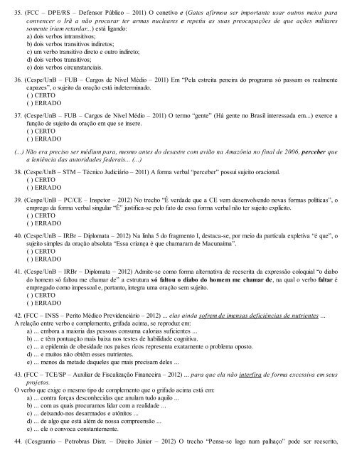 A Gramatica para Concursos - Fernando Pestana