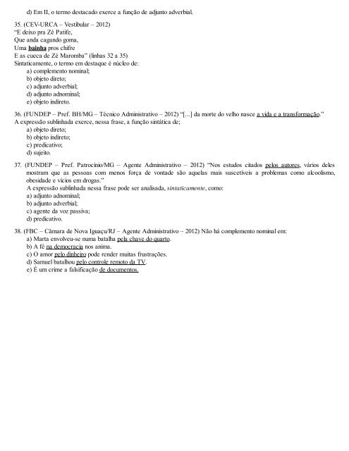 A Gramatica para Concursos - Fernando Pestana