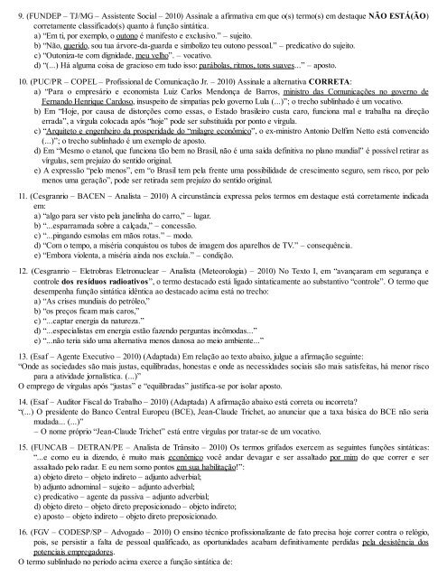 A Gramatica para Concursos - Fernando Pestana