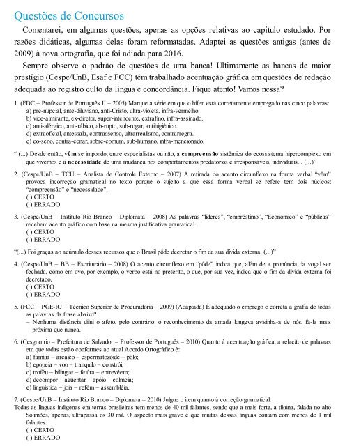 A Gramatica para Concursos - Fernando Pestana