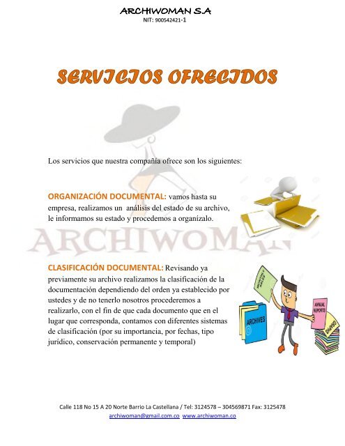 PORTOFOLIO DE SERVICIOS