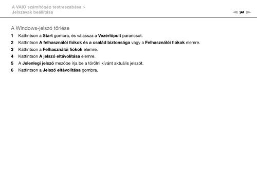 Sony VPCEC4A4E - VPCEC4A4E Mode d'emploi Hongrois