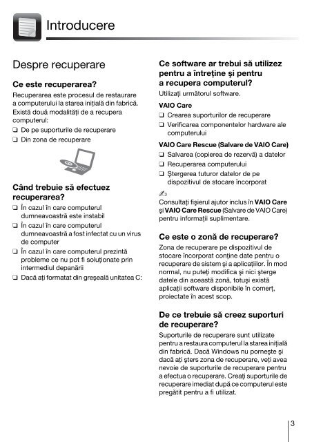 Sony VPCEC4A4E - VPCEC4A4E Guide de d&eacute;pannage Roumain