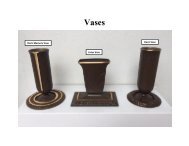 Vases for Below Ground