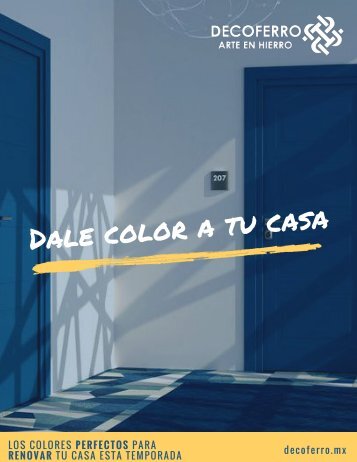 Dale color a tu casa