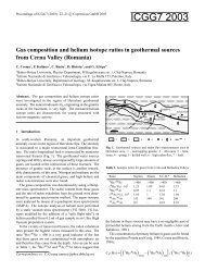 Gas composition and helium isotope ratios in ... - Copernicus.org
