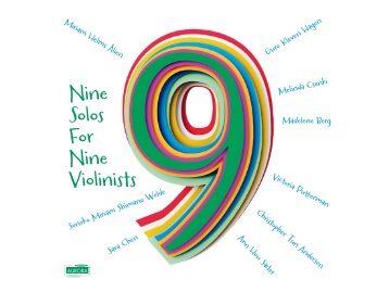 Nine Solos For Nine Violinists