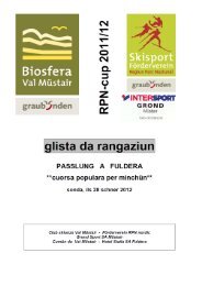 passlung a fuldera 2012 - Sportklasse