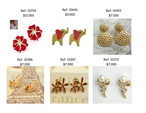 Catalogo (Aretes,Collares y Pulseras).