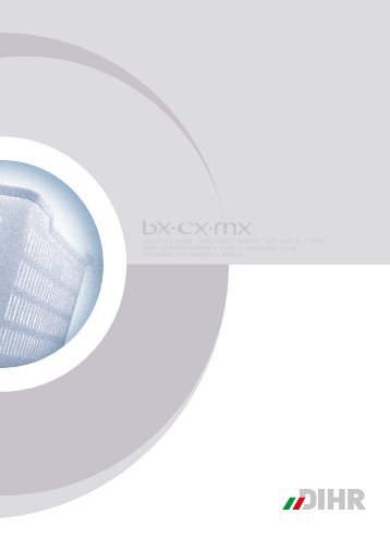 DIHR BX CX MX Katalog