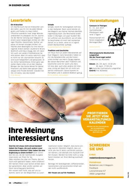 s'Positive Magazin 04.2017