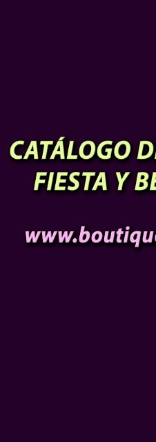 Catálogo Fiesta, flamenca y Bellydance