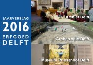 Jaarverslag ErfgoedDelft 2016