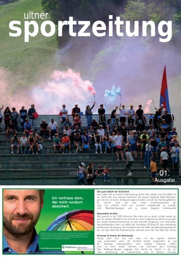 Sportzeitung Ausgabe