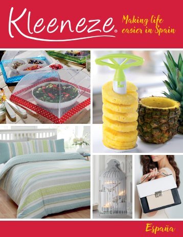 Kleeneze Spring Summer 2017 España Catalogue (English version)