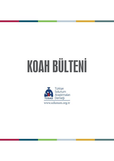 KOAH Bülteni 2012 Sayı 1