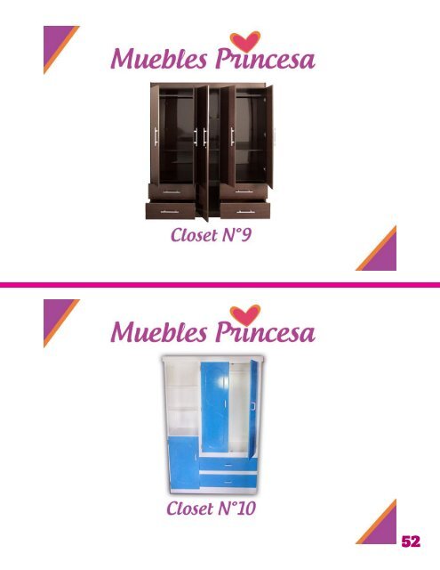 Catálogo Muebles Princesa 2017