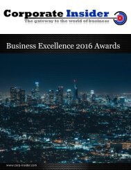 Business Excellence 2016