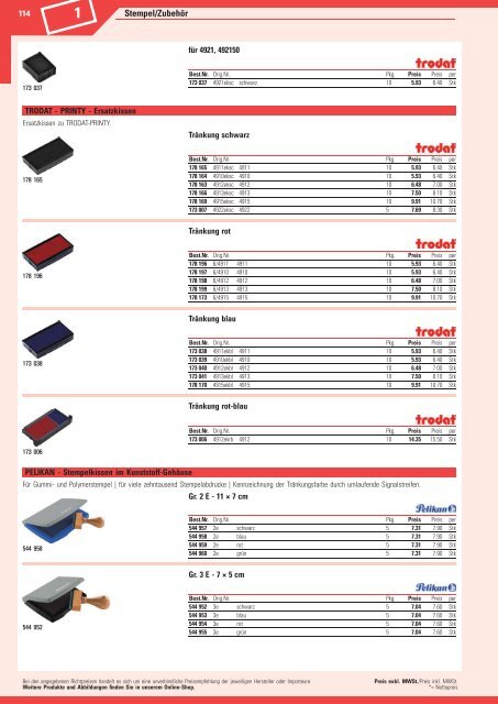 www.EasyBuero.ch - Bürobedarf Katalog