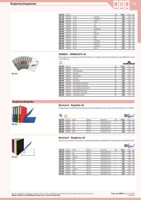 www.EasyBuero.ch - Bürobedarf Katalog